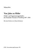 Cover for Von Jahn zu Hitler