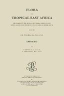 Cover for Flora of Tropical East Africa - Ebenaceae (1996) (Flora of Tropical East Africa)