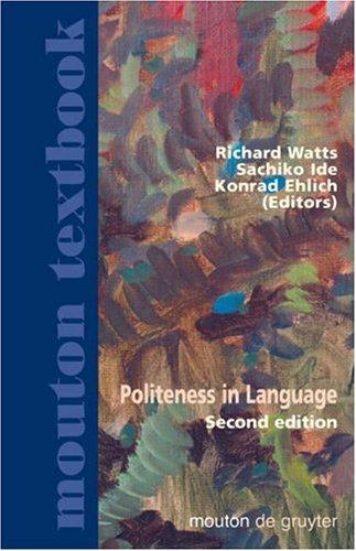 Cover for Politeness in language