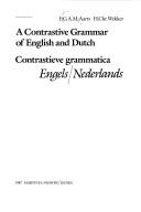 Cover for A contrastive grammar of English and Dutch.