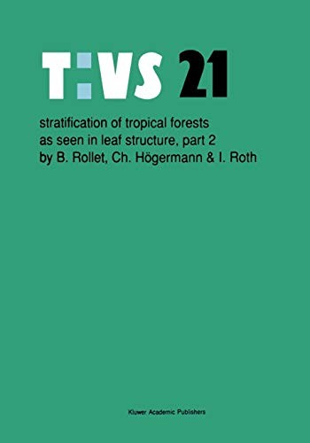 Cover for Stratification of Tropical Forests as seen in Leaf Structure