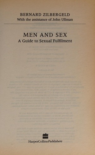 Cover for Men and sex