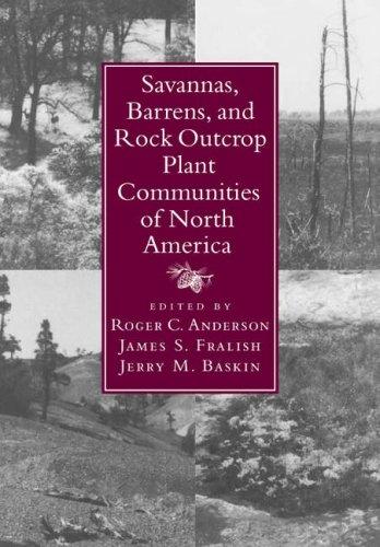 Cover for Savannas, Barrens, and Rock Outcrop Plant Communities of North America