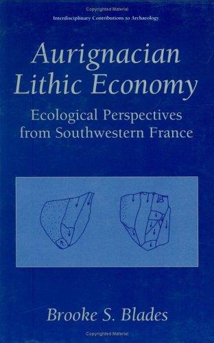 Cover for Aurignacian Lithic Economy - Ecological Perspectives from Southwestern France (Interdisciplinary Contributions to Archaeology) (Interdisciplinary Contributions to Archaeology)