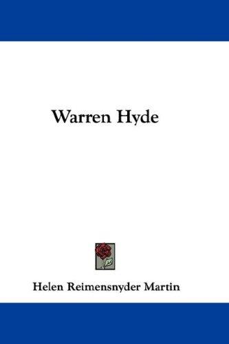 Cover for Warren Hyde