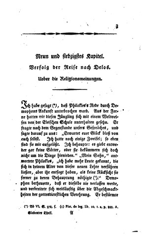 Cover for Reise des jungen Anacharsis durch Griechenland vierhundert Jahr vor der gewohnlichen Zietrechnung...
