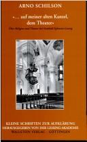 Cover for "--auf meiner alten Kanzel, dem Theater"