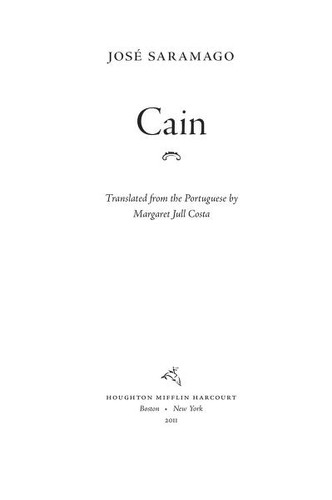 Cover for Cain
