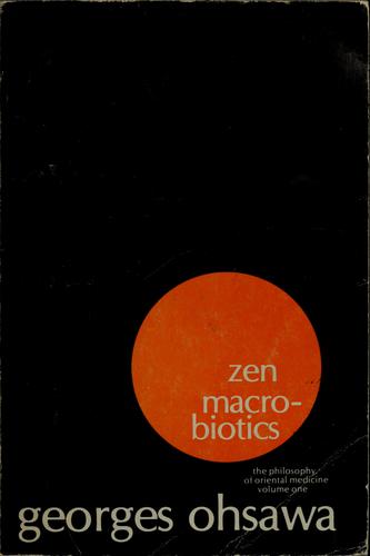 Cover for Zen macrobiotics