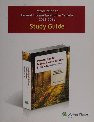 Cover for Introduction to federal income taxation in Canada, 2013-2014