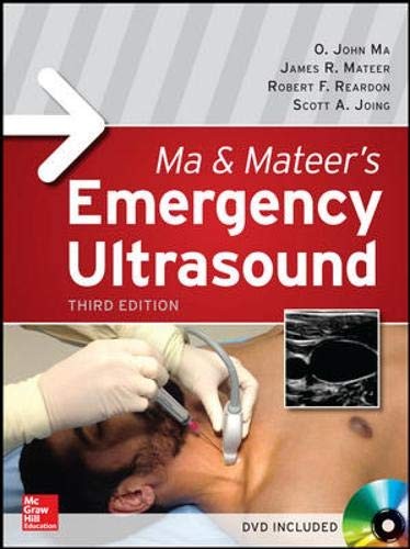 Cover for Ma and Mateer's Emergency Ultrasound, Third Edition