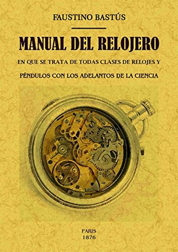 Cover for Manual del relojero
