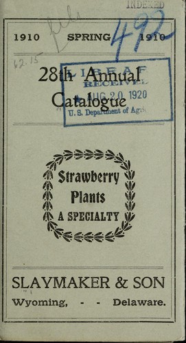 Cover for 28th annual catalogue