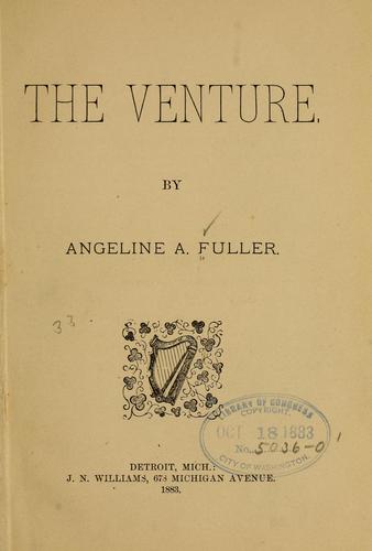 Cover for The venture