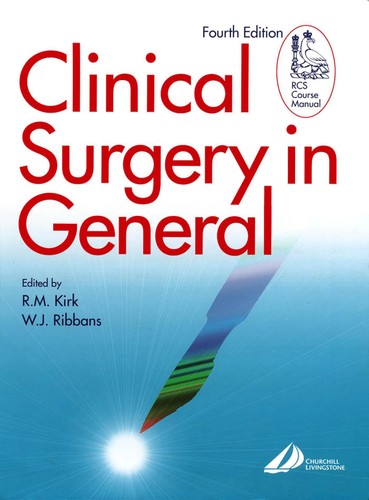 Cover for Clinical surgery in general