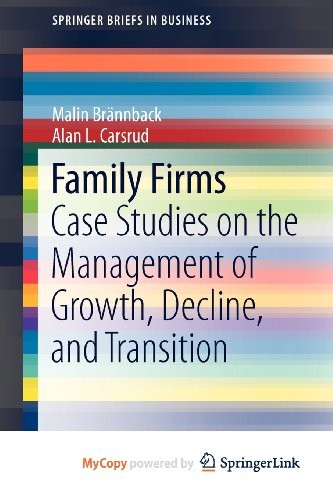 Cover for Family Firms