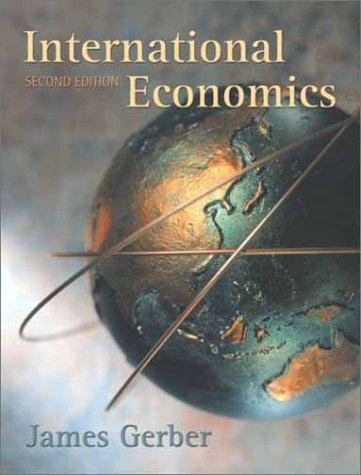 Cover for International Economics (2nd Edition)