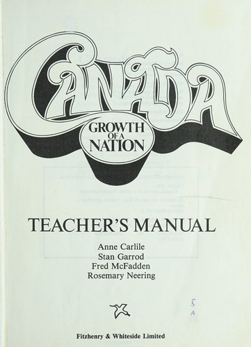 Cover for Canada