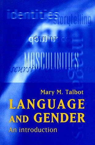 Cover for Language and Gender