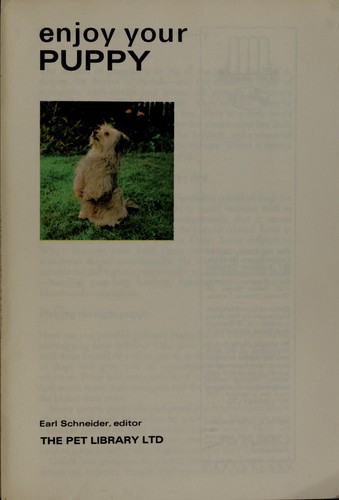 Cover for Enjoy your puppy