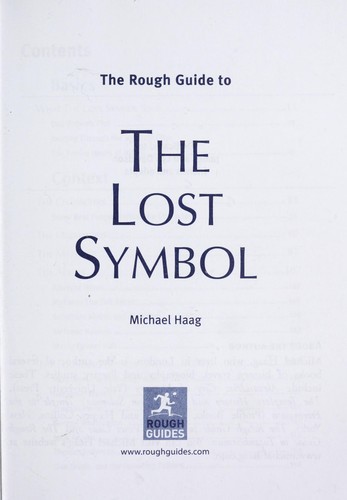 Cover for The rough guide to The lost symbol