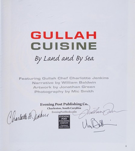 Cover for Gullah Cuisine