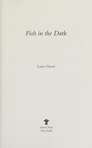 Cover for Fish in the Dark