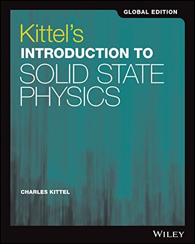 Cover for Kittel's Introduction to Solid State Physics