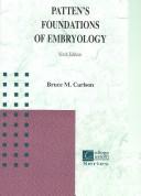 Cover for Patten's Foundations of Embryology