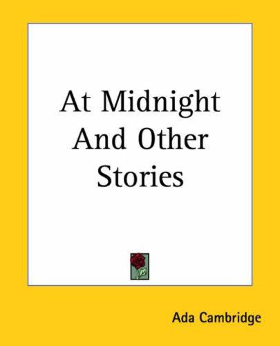 Cover for At Midnight And Other Stories