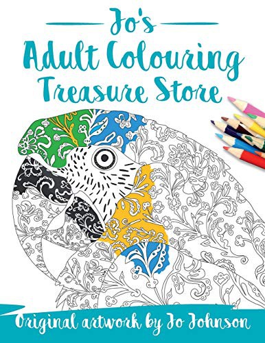 Cover for Jo's Adult Colouring Treasure Store