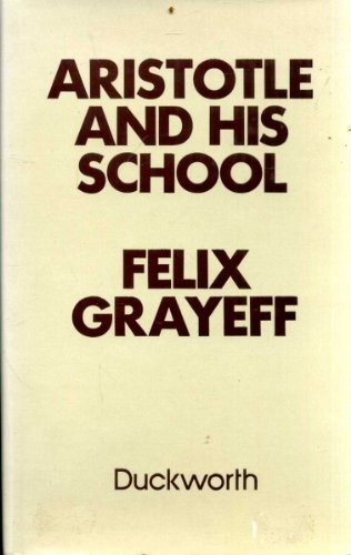 Cover for Aristotle and his school