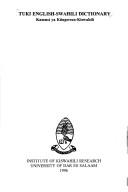 Cover for TUKI English-Swahili dictionary =