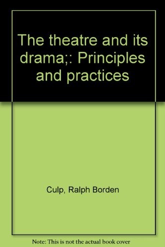 Cover for The theatre and its drama