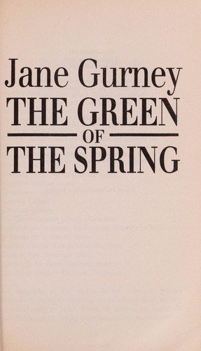 Cover for The Green of Spring