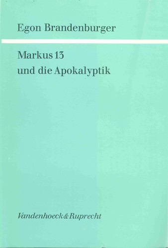 Cover for Markus 13 und die Apokalyptik
