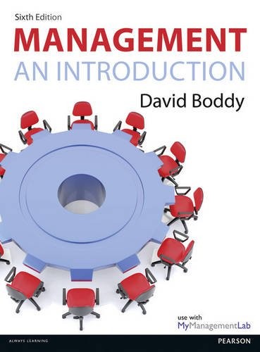 Cover for Management: An Introduction with MyManagementLab, 6th ed.