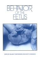 Cover for Behavior of the Fetus