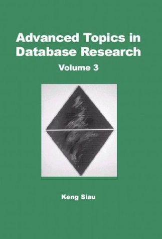 Cover for Advanced Topics in Database Research