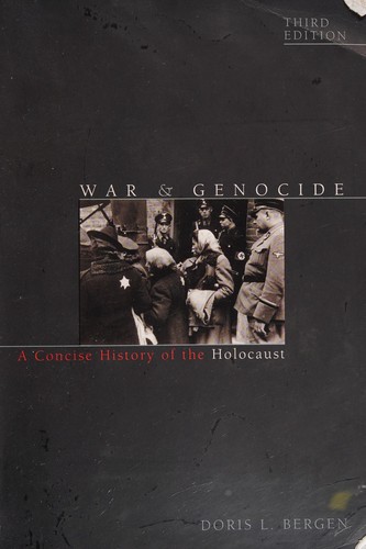 Cover for War and genocide