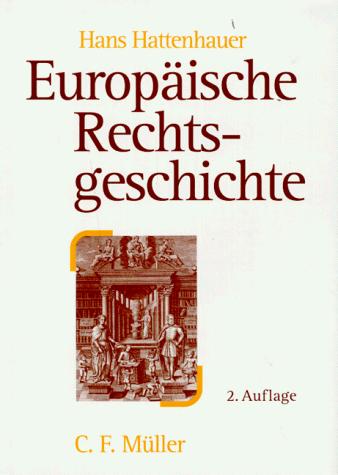 Cover for Europäische Rechtsgeschichte