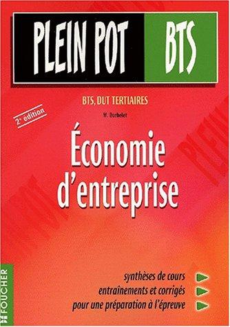 Cover for Économie d'entreprise 