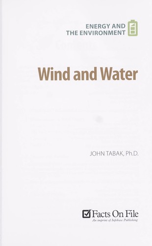 Cover for Wind and water