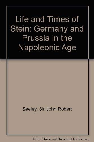 Cover for Life and times of Stein