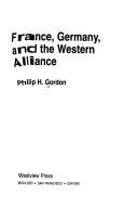 Cover for France, Germany, and the Western Alliance