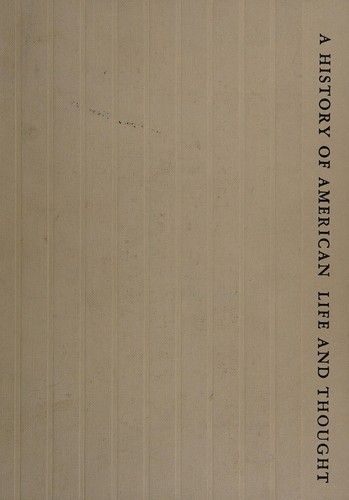 Cover for A history of American life and thought