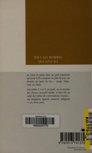 Cover for Tous les hommes qui sont ici