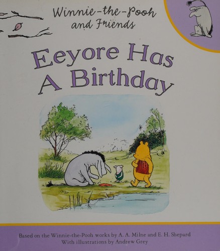 Cover for Eeyore has a birthday