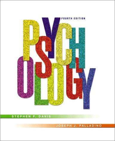 Cover for Psychology, Fourth Edition