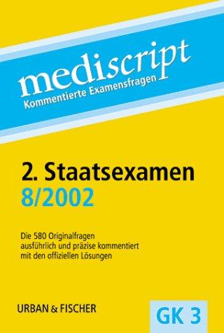 Cover for Mediscript, Kommentierte Examensfragen, GK 3, je 2 Bde. 